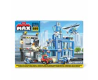 Max Adventure Police Headquarters Playset (889 pieces)