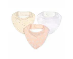 3 Pack Bandana Bibs, Rainbow - Anko