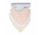 3 Pack Bandana Bibs, Rainbow - Anko