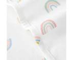 Cotton Jersey Blanket, Rainbow - Anko