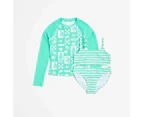 Target Print 3 Piece Swim Set