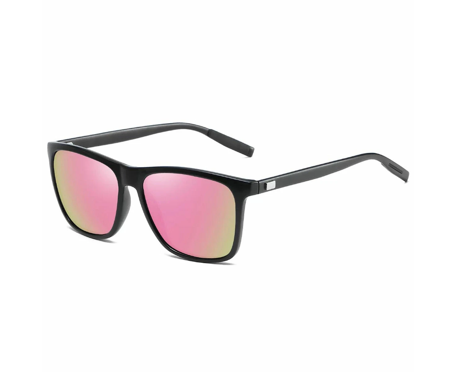 Colorful Small Box Sunglasses, Fashionable Polarized Sunglasses, Made Of Pc,Pink