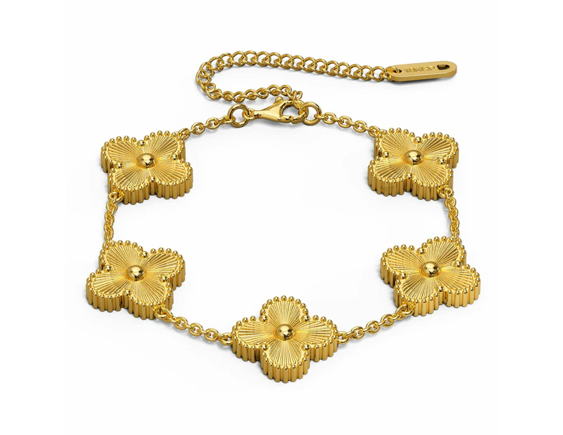 Golden Clover Bracelet