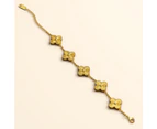 Golden Clover Bracelet