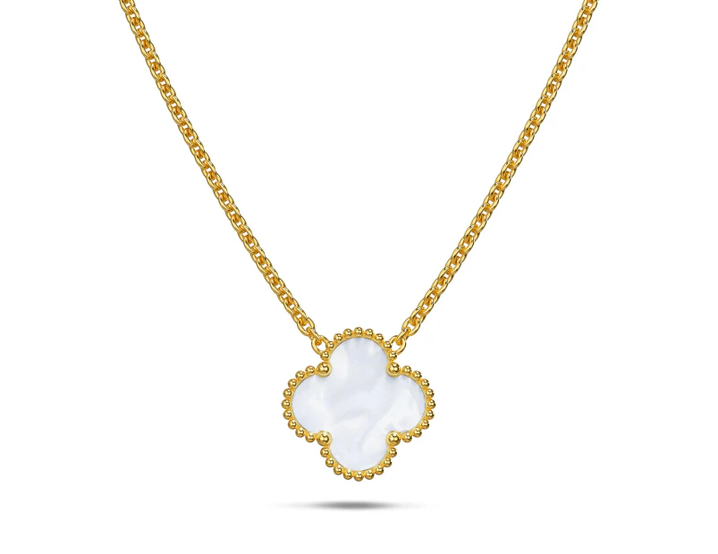 White Clover Necklace