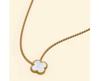 White Clover Necklace