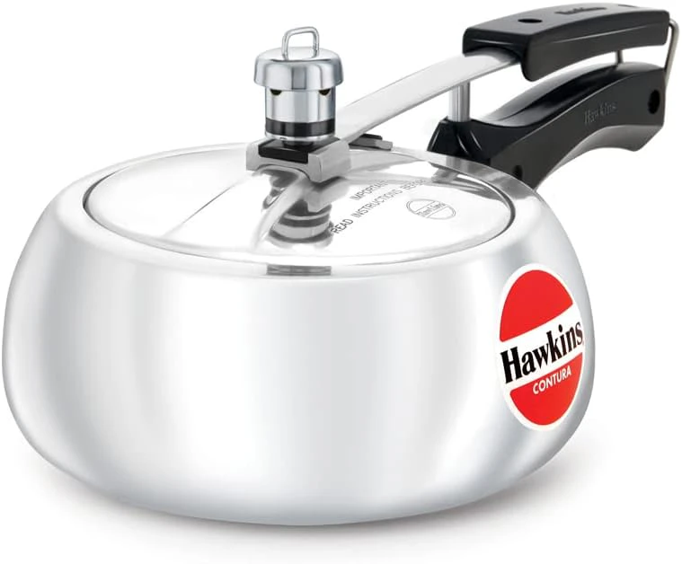 Hawkins Contura Pressure Cooker, 2 Litre Capacity