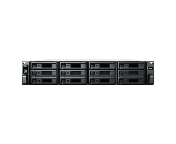 Synology RackStation 12-bay RS2423  155K 79K random read write IOPS -3500 1700 MB s sequential read write 3-year hardware warranty