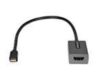 StarTech.com MDP2HDEC Mini DisplayPort to HDMI Adapter - mDP to HDMI Adapter Dongle - 1080p - Mini DisplayPort 1.2 to HDMI Monitor/Display - Mini DP to ...