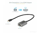 StarTech.com MDP2HDEC Mini DisplayPort to HDMI Adapter - mDP to HDMI Adapter Dongle - 1080p - Mini DisplayPort 1.2 to HDMI Monitor/Display - Mini DP to ...