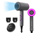 Ionic Hair Dryer,Powerful 1600W Fast Drying Hairdressing Blow Dryer for Home Salon,Negative Ion High-Power Hair Dryer