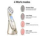 Infrared Hair Growth Massage Comb Electric Massage Comb Scalp Massager EMS Anti-Dropping Massager Comb Hair Care