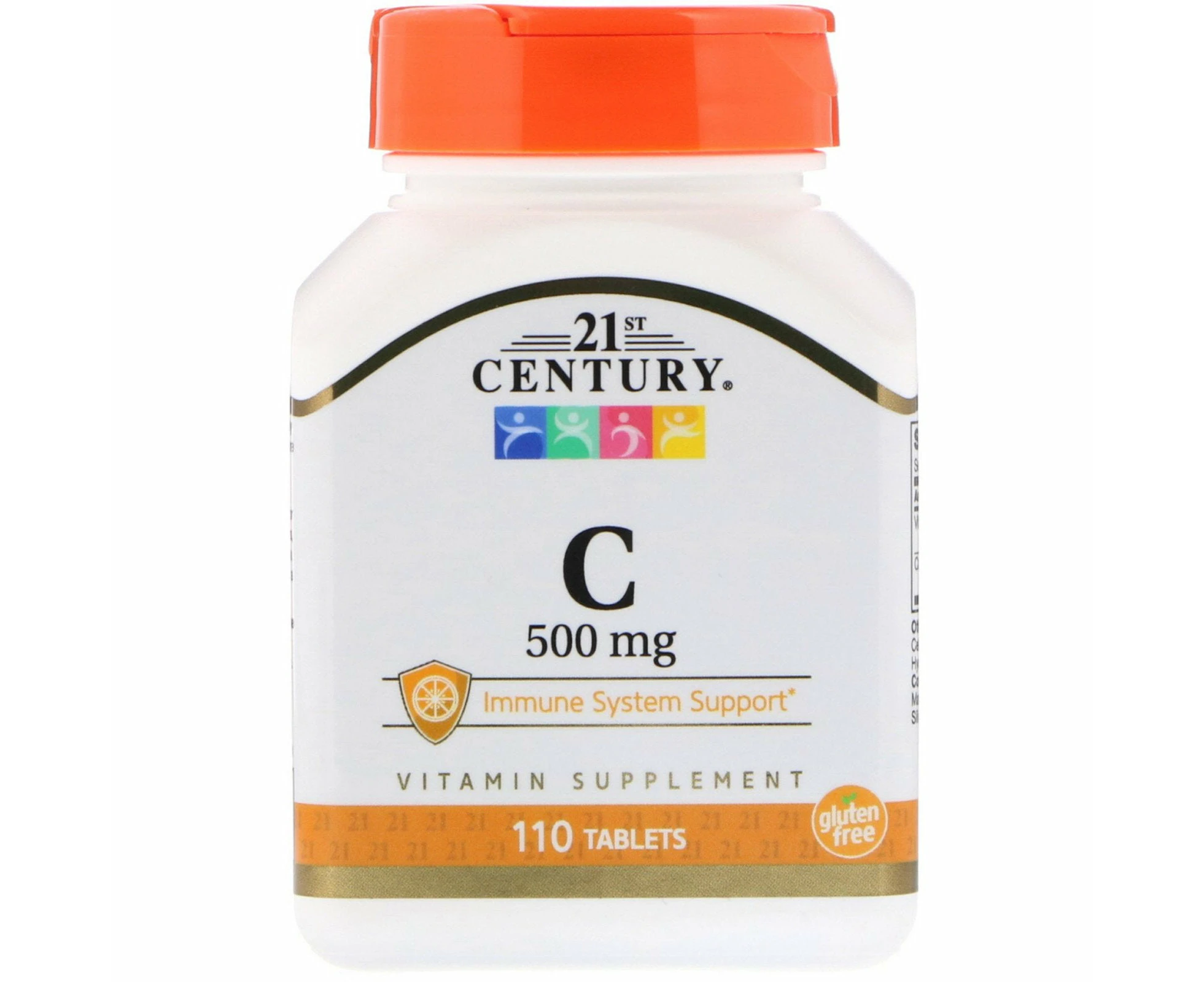 21st Century, C, 500 mg, 110 Tablets