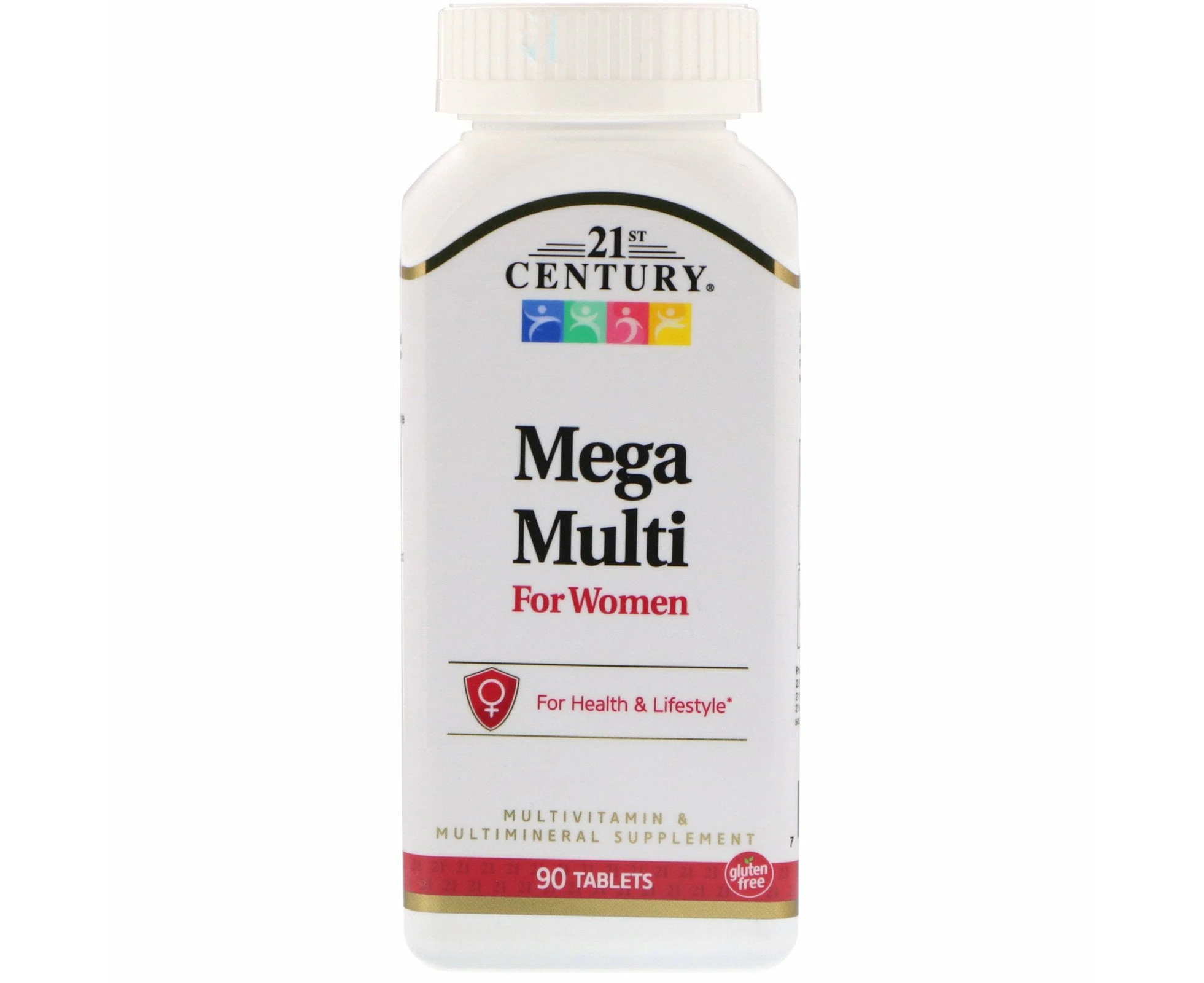 21st Century, Mega Multi, For Women, Multivitamin & Multimineral, 90 Tablets