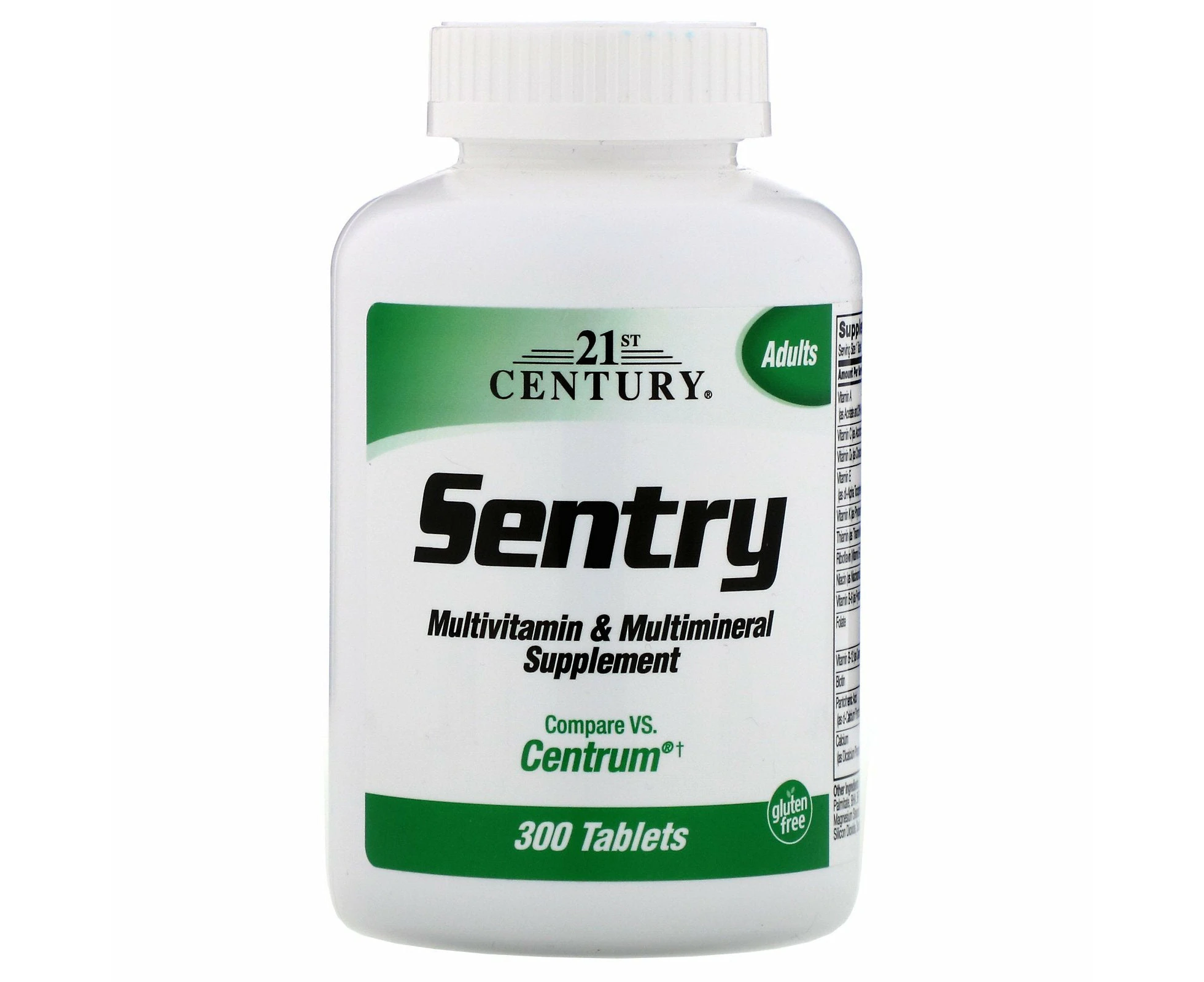 21st Century, Sentry, Multivitamin & Multimineral Supplement, 300 Tablets