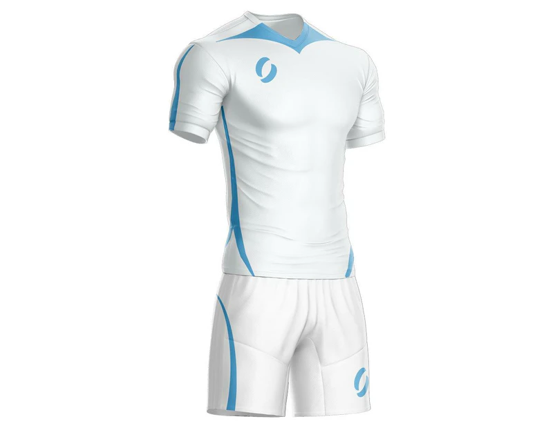 Only Sport Striker Playing Strip Kit - White/Sky Blue