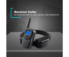 Dual Humane Dog Training Collar with Beep and Vibration Waterproof Rechargeable