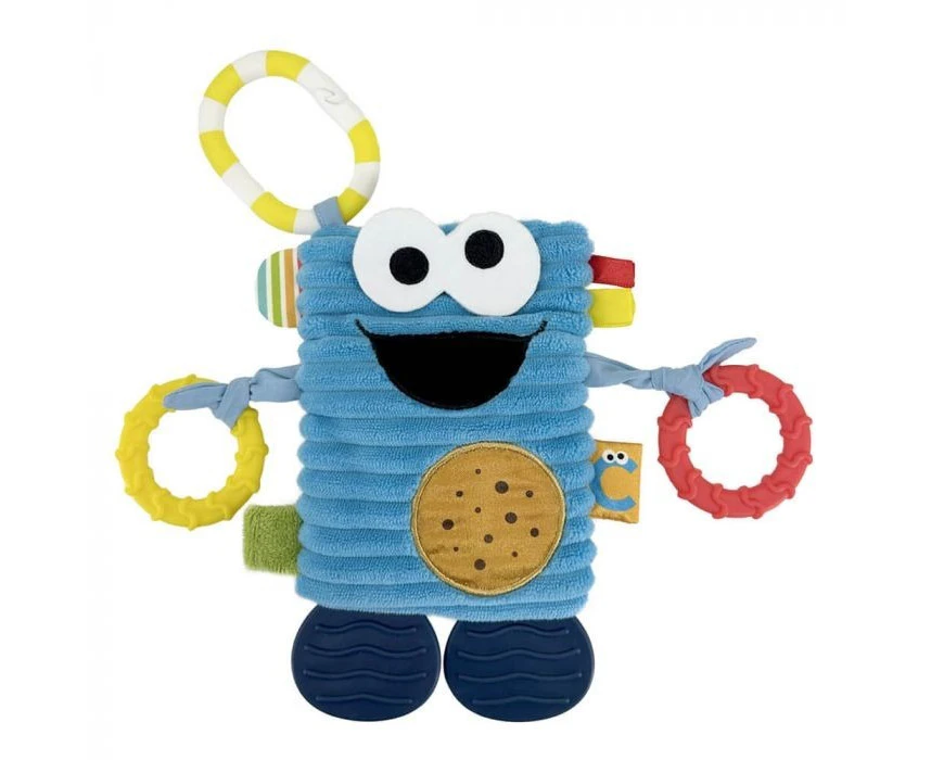 Sesame Street - Cookie Monster Tug & Tag Toy