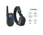 Dual Humane Dog Training Collar with Beep and Vibration Waterproof Rechargeable