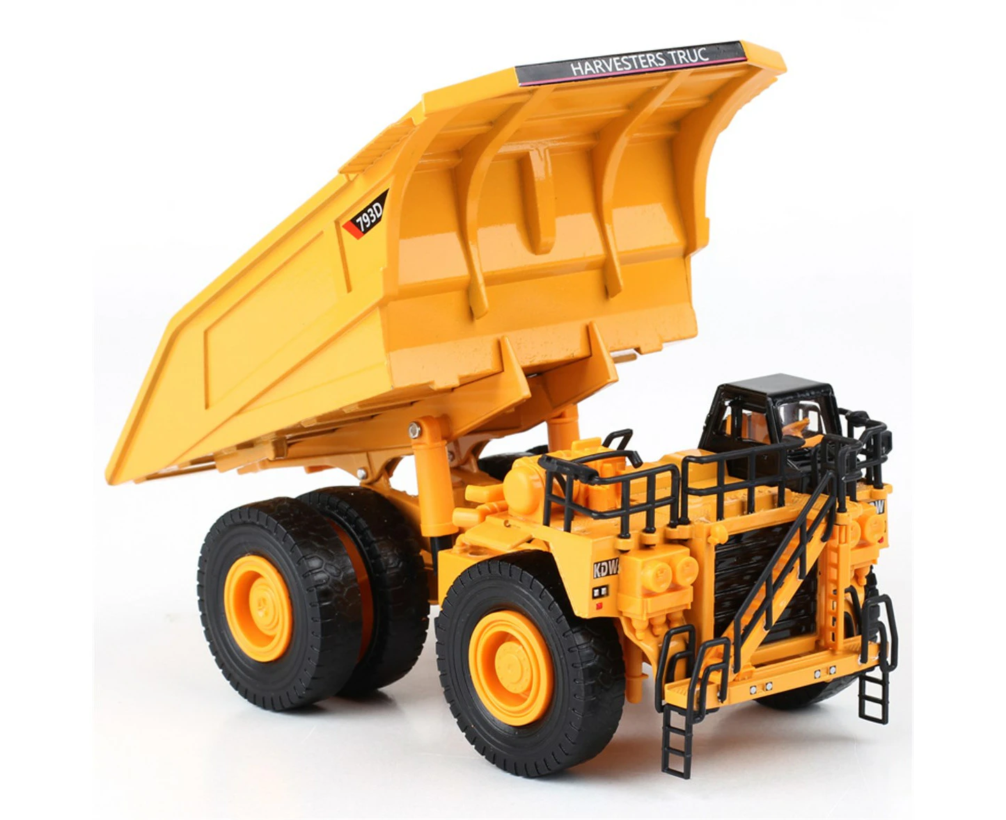 Die Cast Mining Truck 1:75 Scale Heavy Construction Transport Vehicle 3D Model