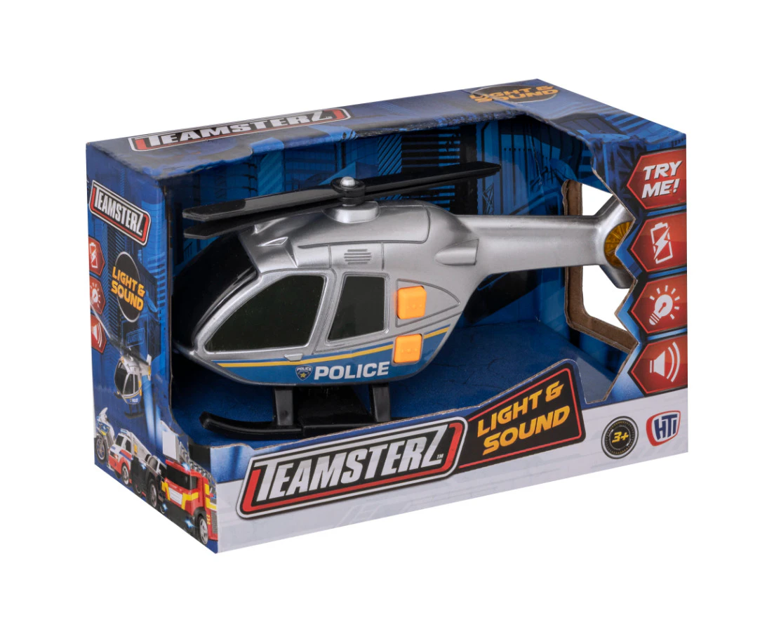 Teamsterz Helicopter With Lights & Sounds