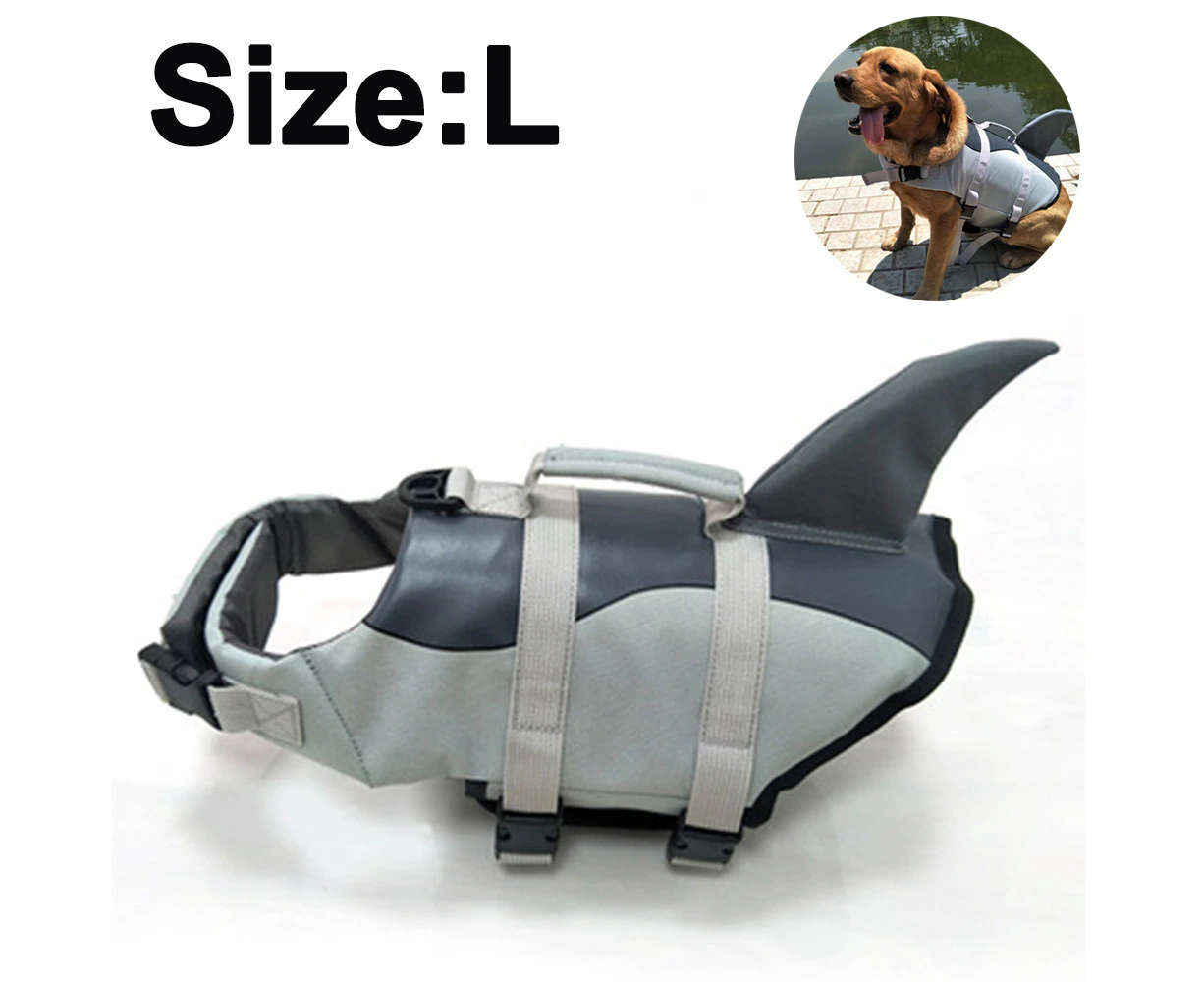 Dog Life Jacket,Ripstop Pet Life Vest Swimming Preserver,Adjustable