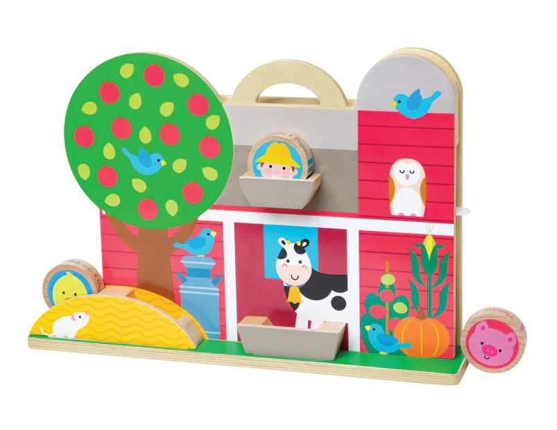 Melissa & Doug GO Tots Barnyard Tumble Playset