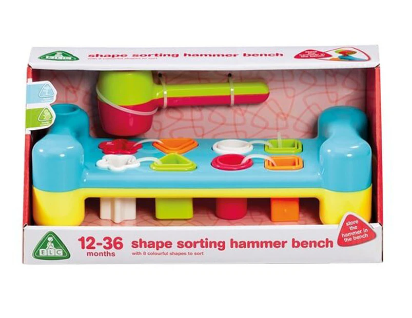 Early Learning Centre Shape Sorting Hammer Bench Playset