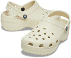 Crocs | Womens Classic Platform Clog (Bone) - W5