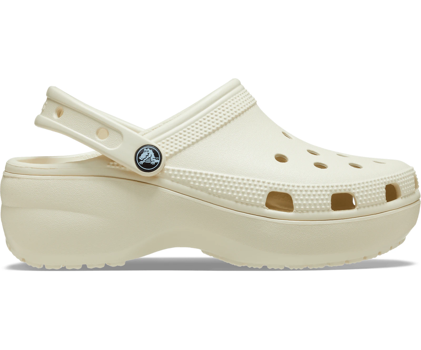 Crocs | Womens Classic Platform Clog (Bone) - W7