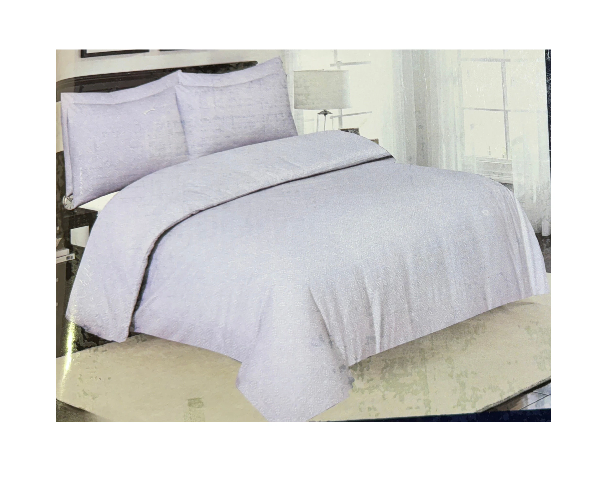 Queen Luxury 100% Cotton Flannelette Quilt Cover & 2 Pillow Case Combo Duvet Set