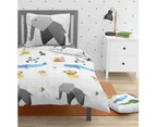 Roupillon - Original children's bed linen, 100% cotton - white - 140 x 200 cm