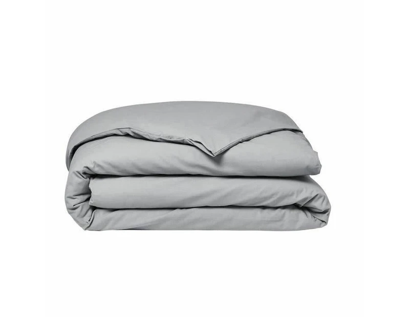 TODAY Double Duvet Cover 240 x 260 cm Cotton Steel