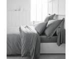 TODAY Double Duvet Cover 240 x 260 cm Cotton Steel