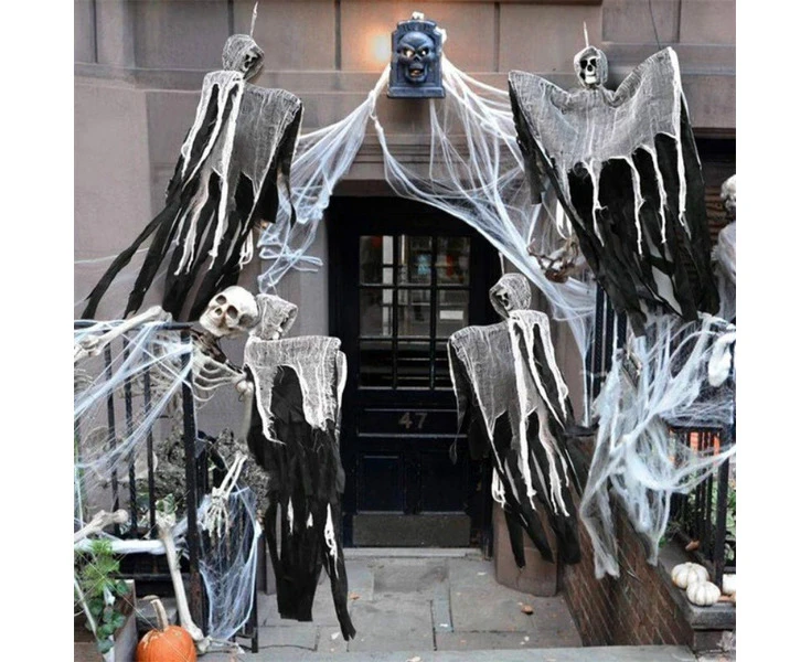 Halloween Hanging Ghost Haunted Home Door Bar Club Halloween Decorations