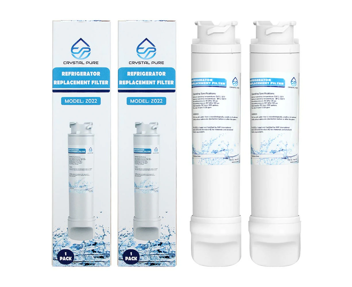 2 Replacement Water Filter Cartridge for Electrolux EPTWFU01 807946705 WSE6870SA Refrigerator