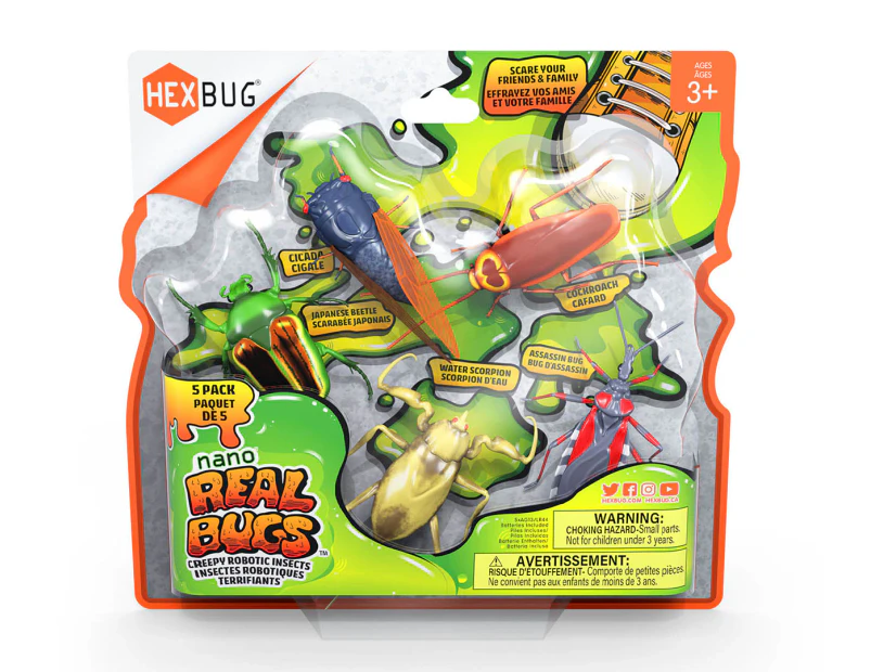 Hexbug Nano Real Bugs 5-Pack