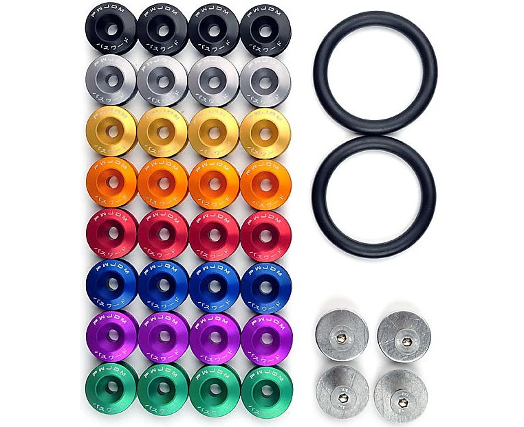 JDM Rounded Bumper Quick Release Kit! - 8 Colours - MYPROJECT