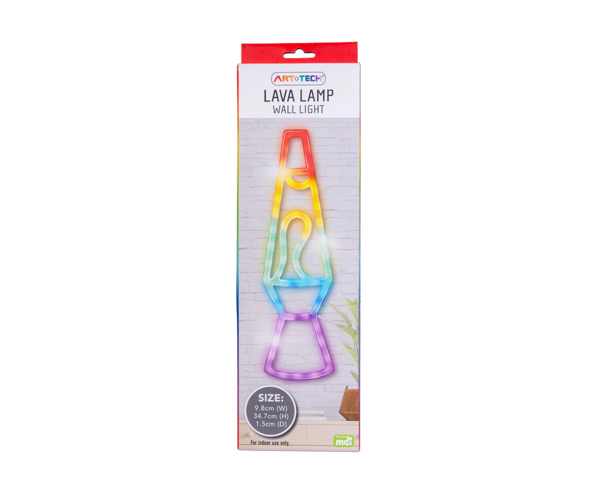 Lava Lamp LED Wall Light