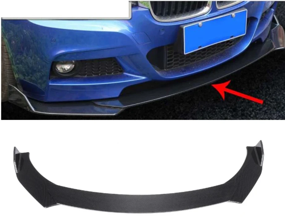 Universal Front Splitter Bumper Lip - 3 Piece (Adjustable) - MYPROJECT