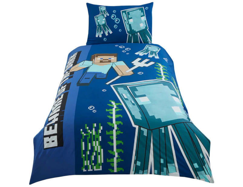 Minecraft Single Duvet Set