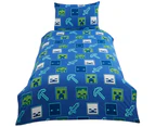 Minecraft Single Duvet Set