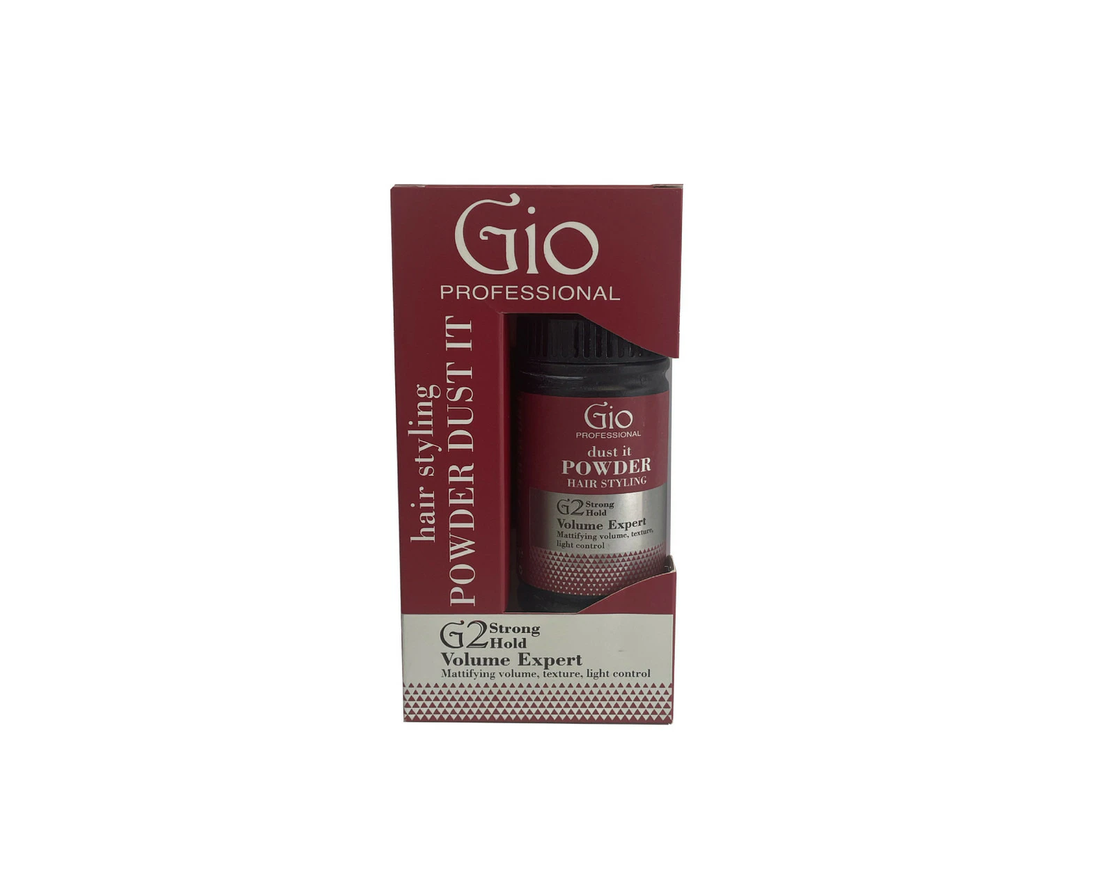 Gio Professional Hair Styling G2 Strong Hold Dust It Powder 20g (RED)