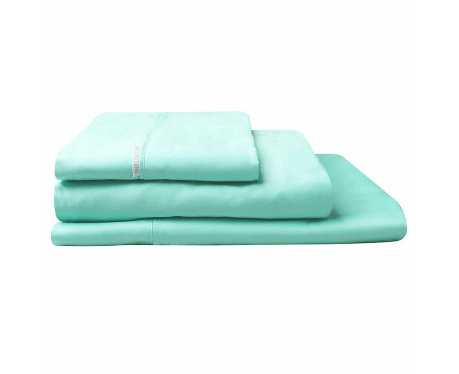 Logan and Mason Platinum 400TC Egyptian Cotton Sheet Set - Mist