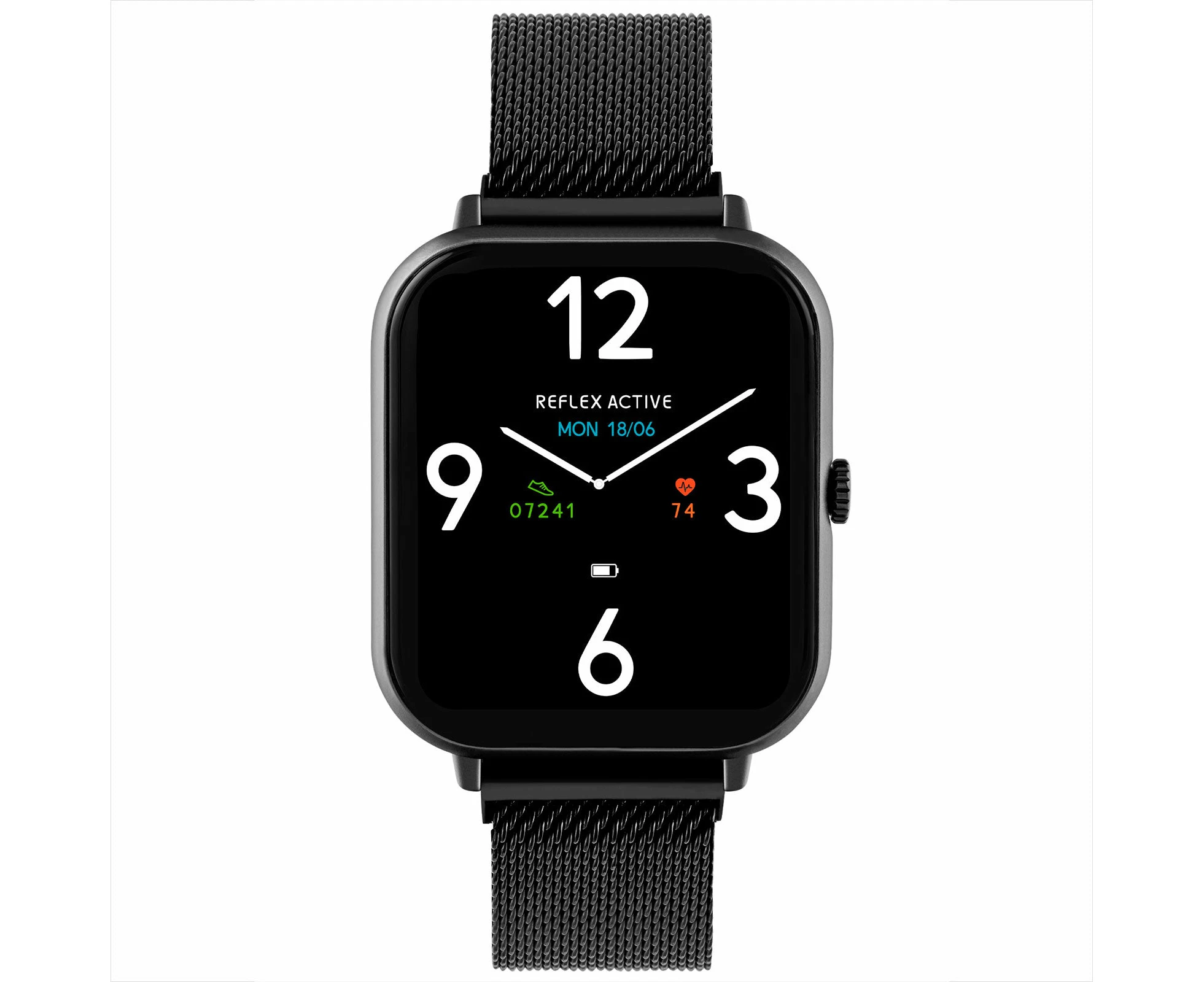 Reflex Active Series 23 Black Smart Watch RA23-4076