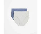 Target 2 Pack Cotton Seamfree Midi Briefs