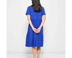 Target Australian Cotton Tiered Jersey Midi Dress