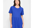 Target Australian Cotton Tiered Jersey Midi Dress