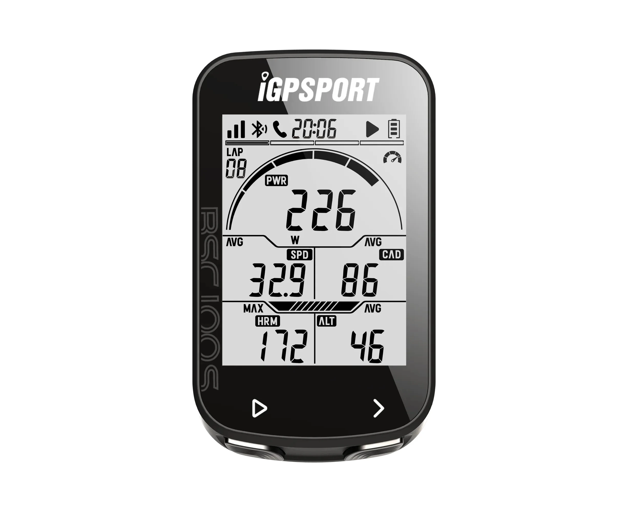 Igpsport Bsc100S Gps Bike Computer Wireless Speedometer And Odometer For Cycling