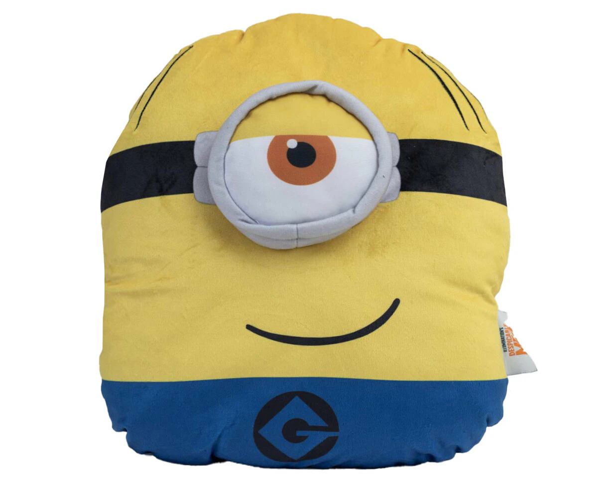 Despicable Me 4 Minion Shaped Cushion